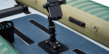 Aqua Marina 13’1” Caliber Angling Fishing Kayak mobile stand